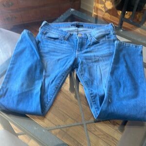 Women’s stretch Blue Jeans. Flying Monkey